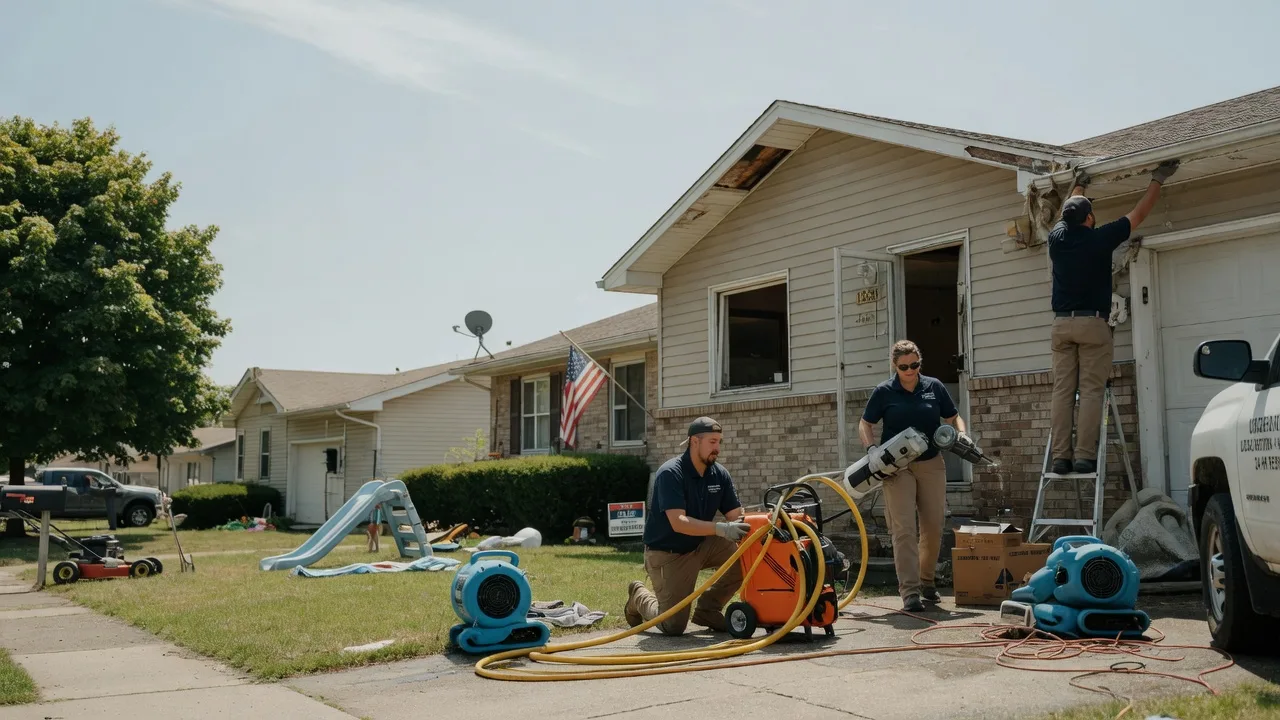Water Damage Restoration in Akron, PA near me